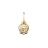 Yellow gold medium earring